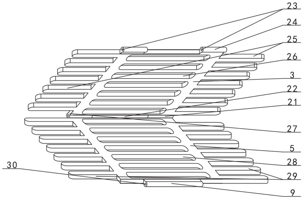 Anti-rodent device for furniture or equipment with unequal height gaps