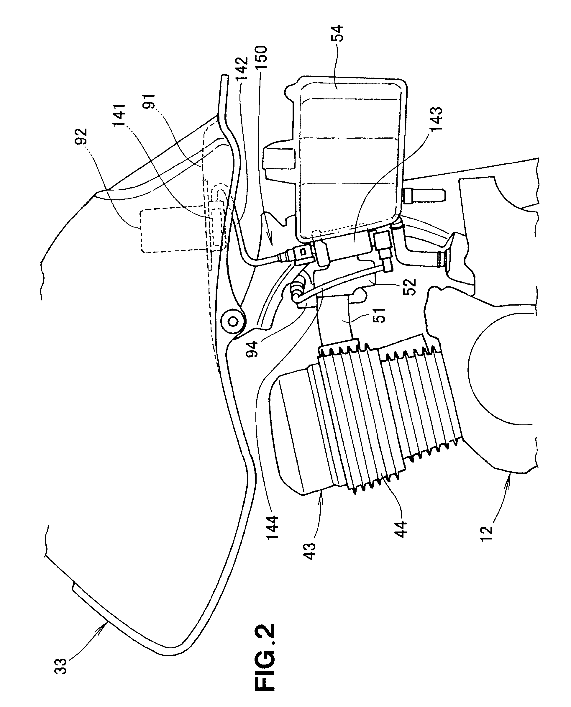 Vehicle fuel supply device and fuel filter structure