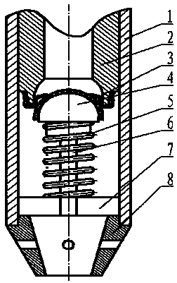 Automatic grouting-type float-collar float-shoe device