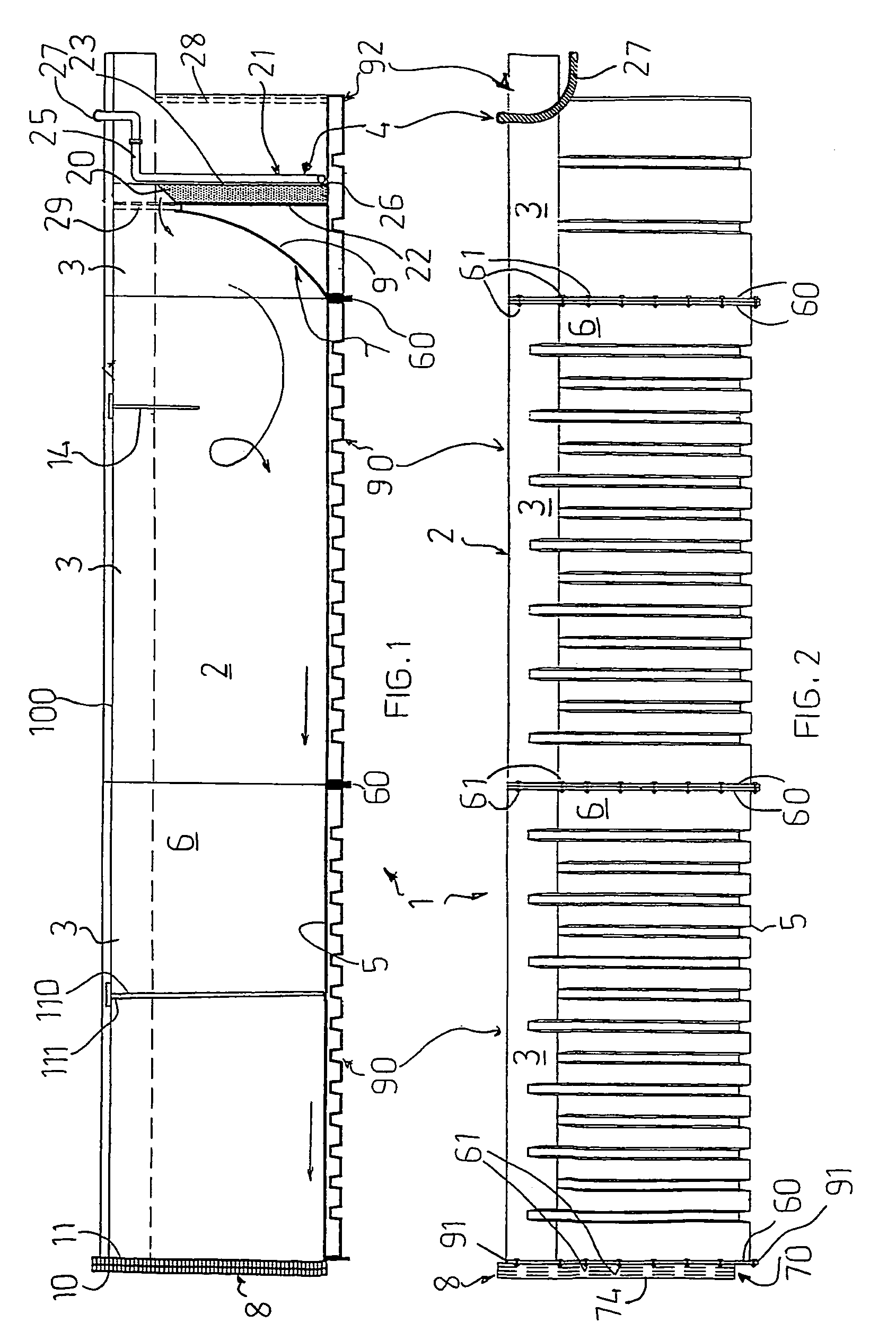 Raceway for cultivating aquatic organisms