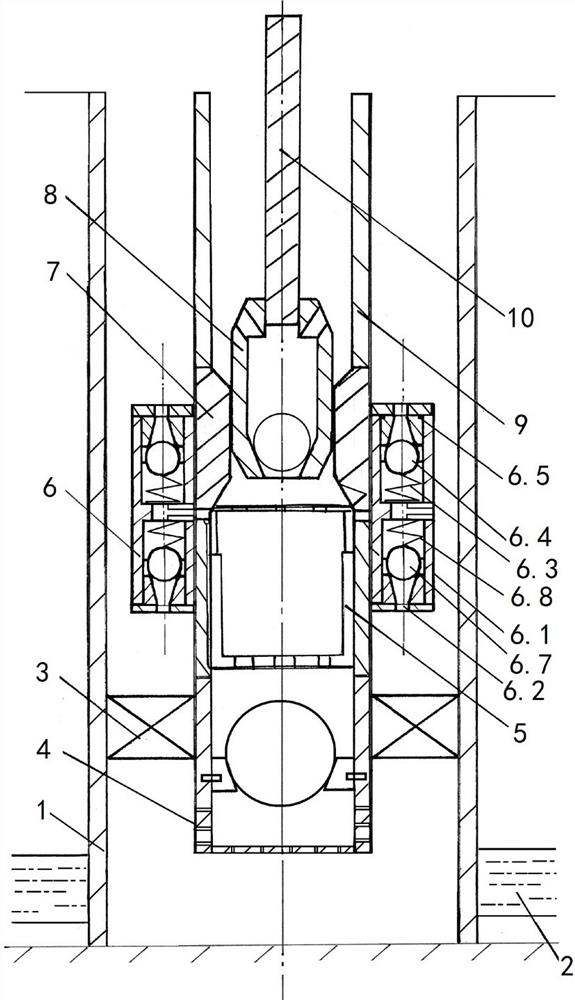 A heavy oil double-injection thin recovery device