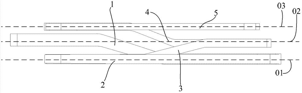 Arm support device and concrete pump truck