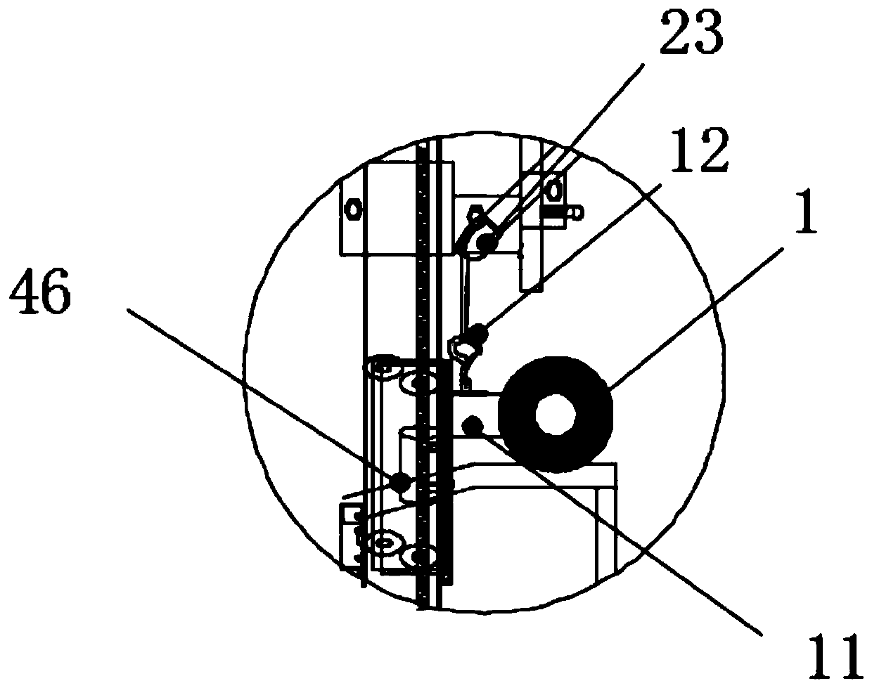 Movable vertical multifunctional ligament stretcher