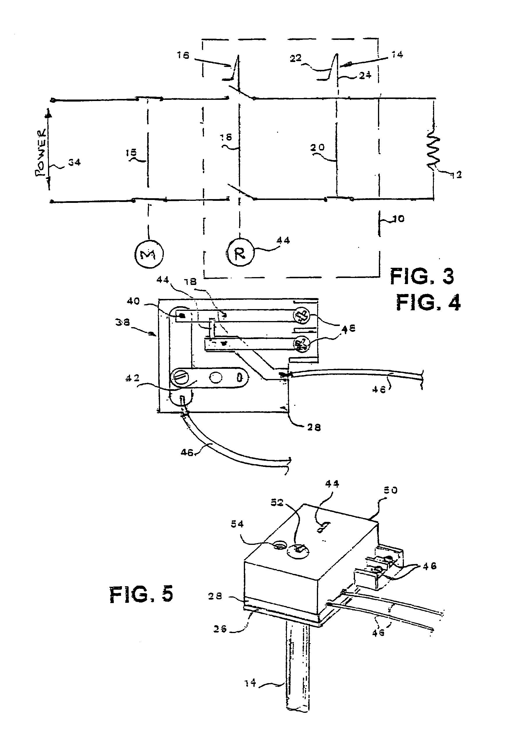 Thermostat for water boiler