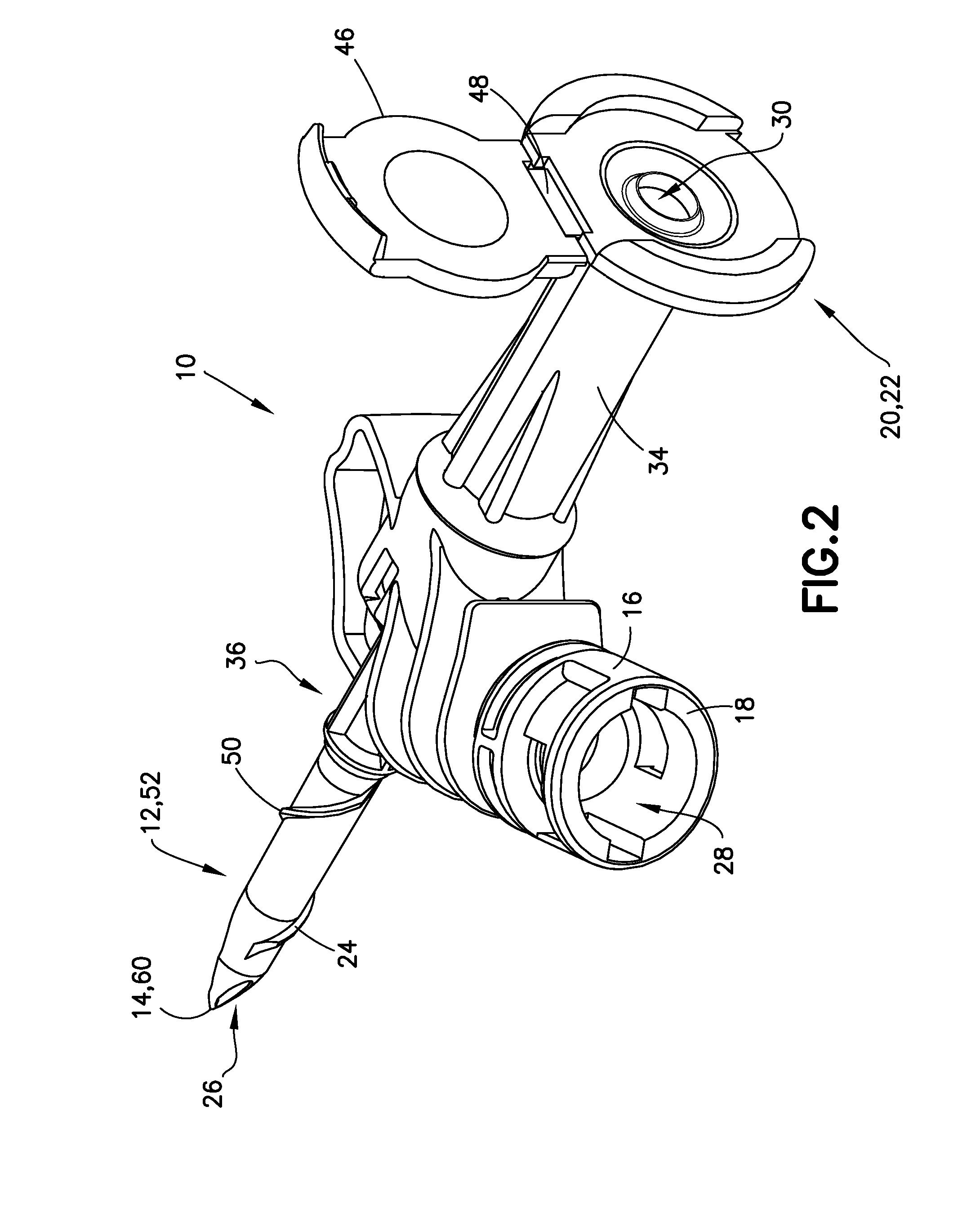 Infusion Adapter for Drug Transfer Assembly