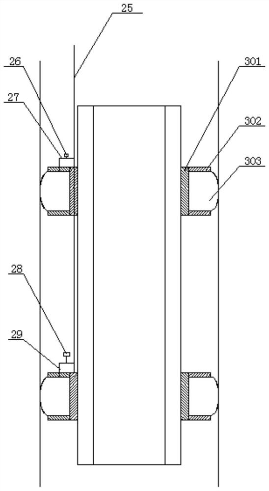 A vacuum and pressure composite groundwater source heat pump recharge device