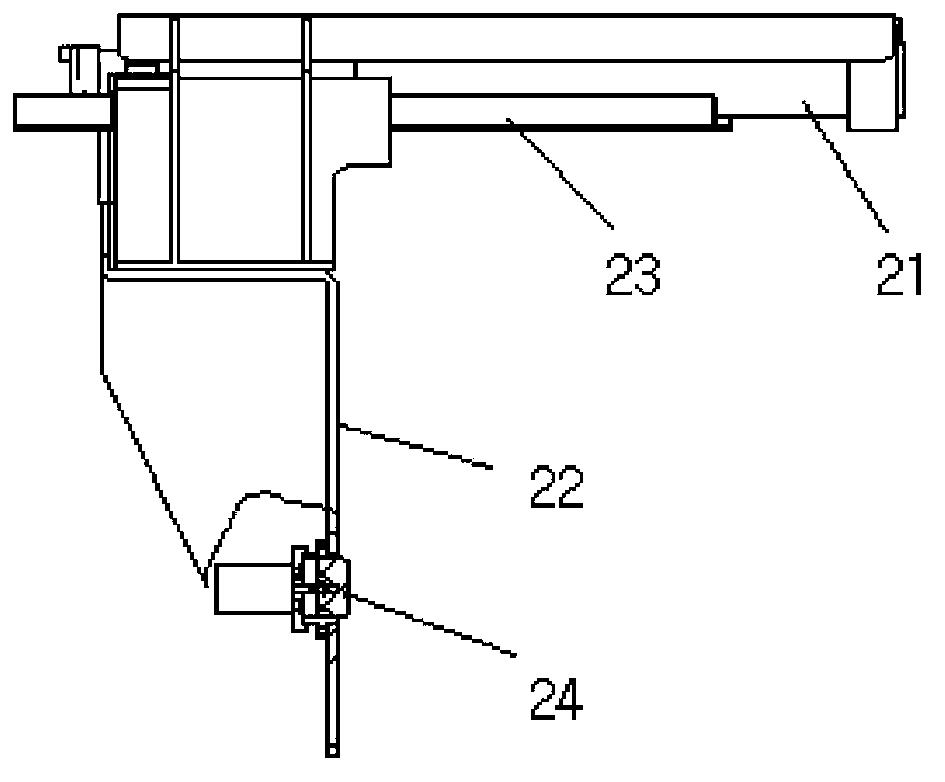 Robot self-adaptation hand grab for stacking box piece