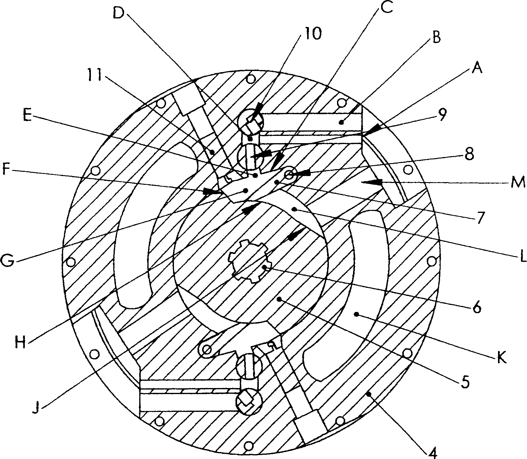 External-compression rotary piston engine