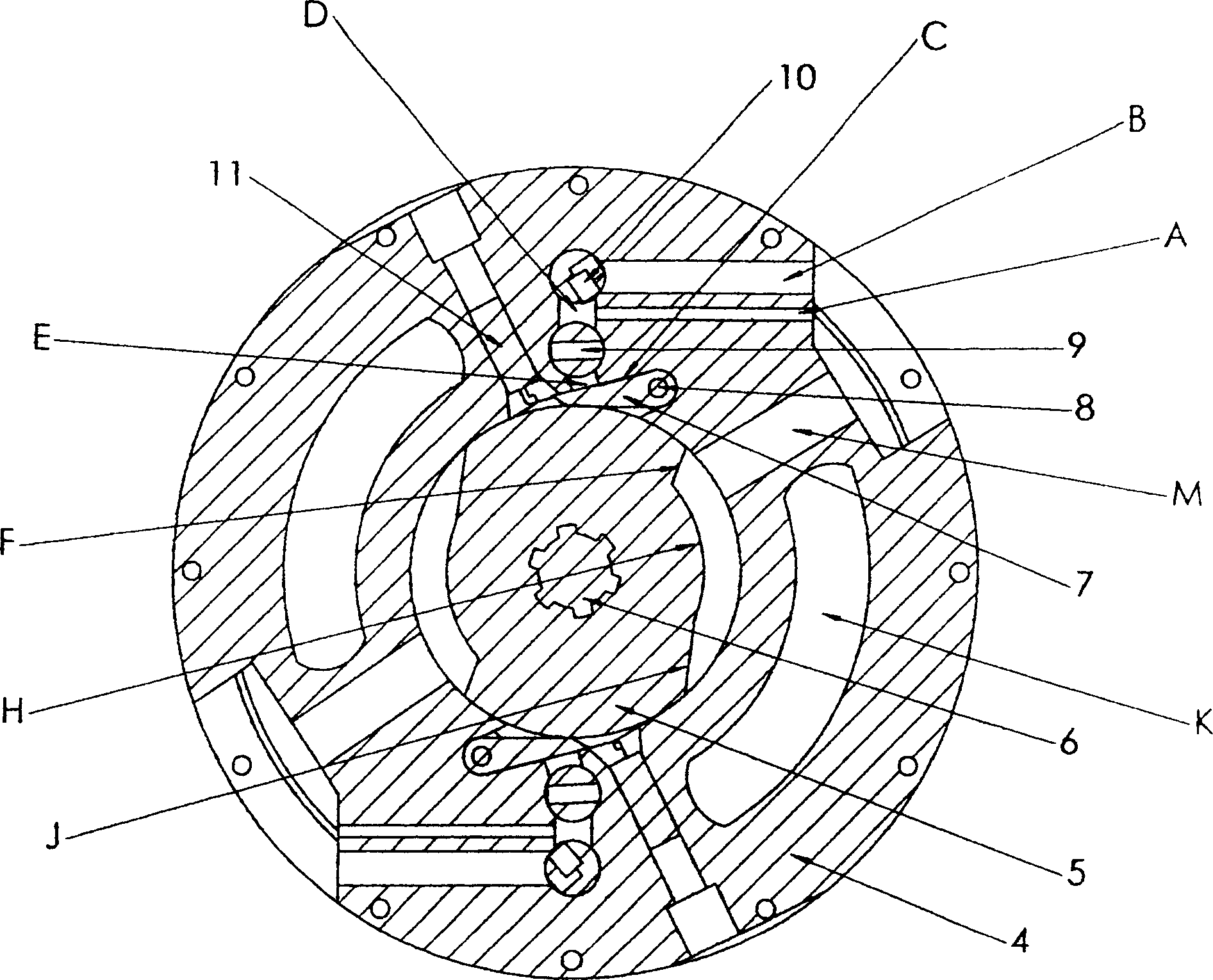 External-compression rotary piston engine