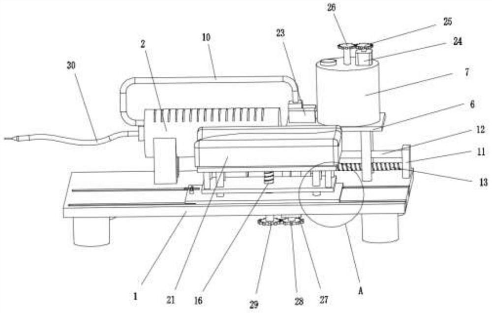 Comfortable and safe hand and foot microsurgery drainage device