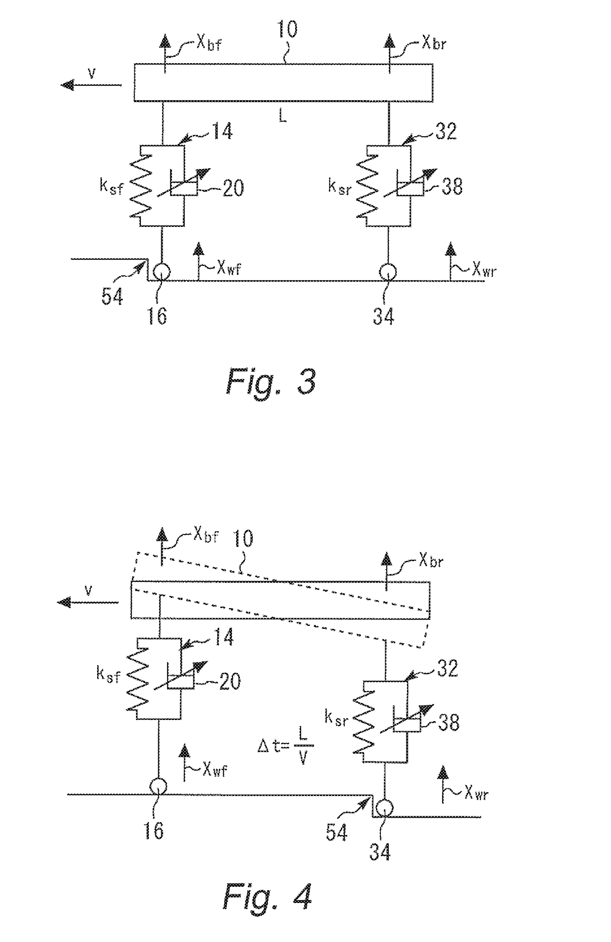 Control device for vehicle suspension