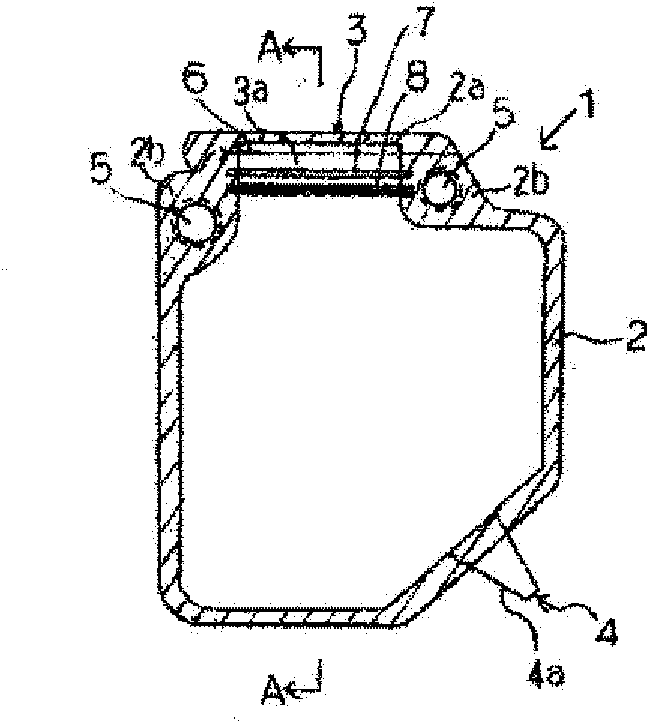 Spout member and packaging bag utilizing same