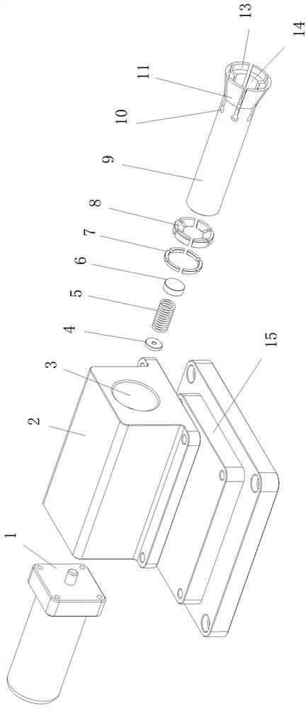 PVC pipe cutting device for decoration construction