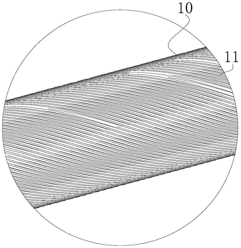 Method for increasing oiling amount by printing online oiling