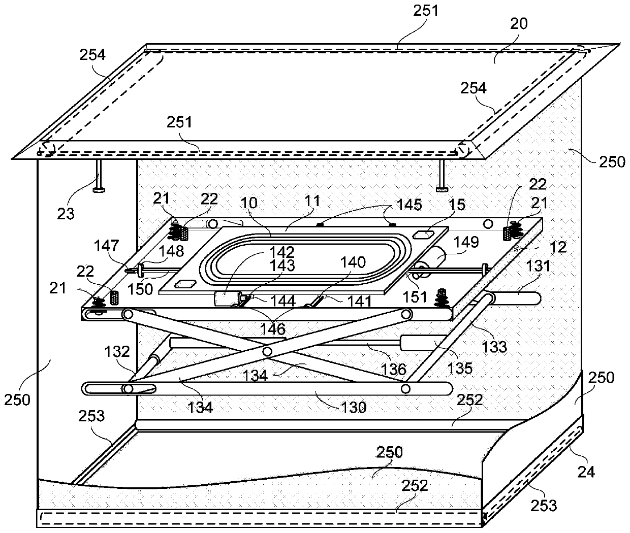 Wireless charging device, system and method