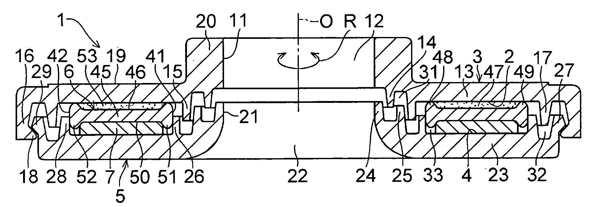 Thrust slide bearing