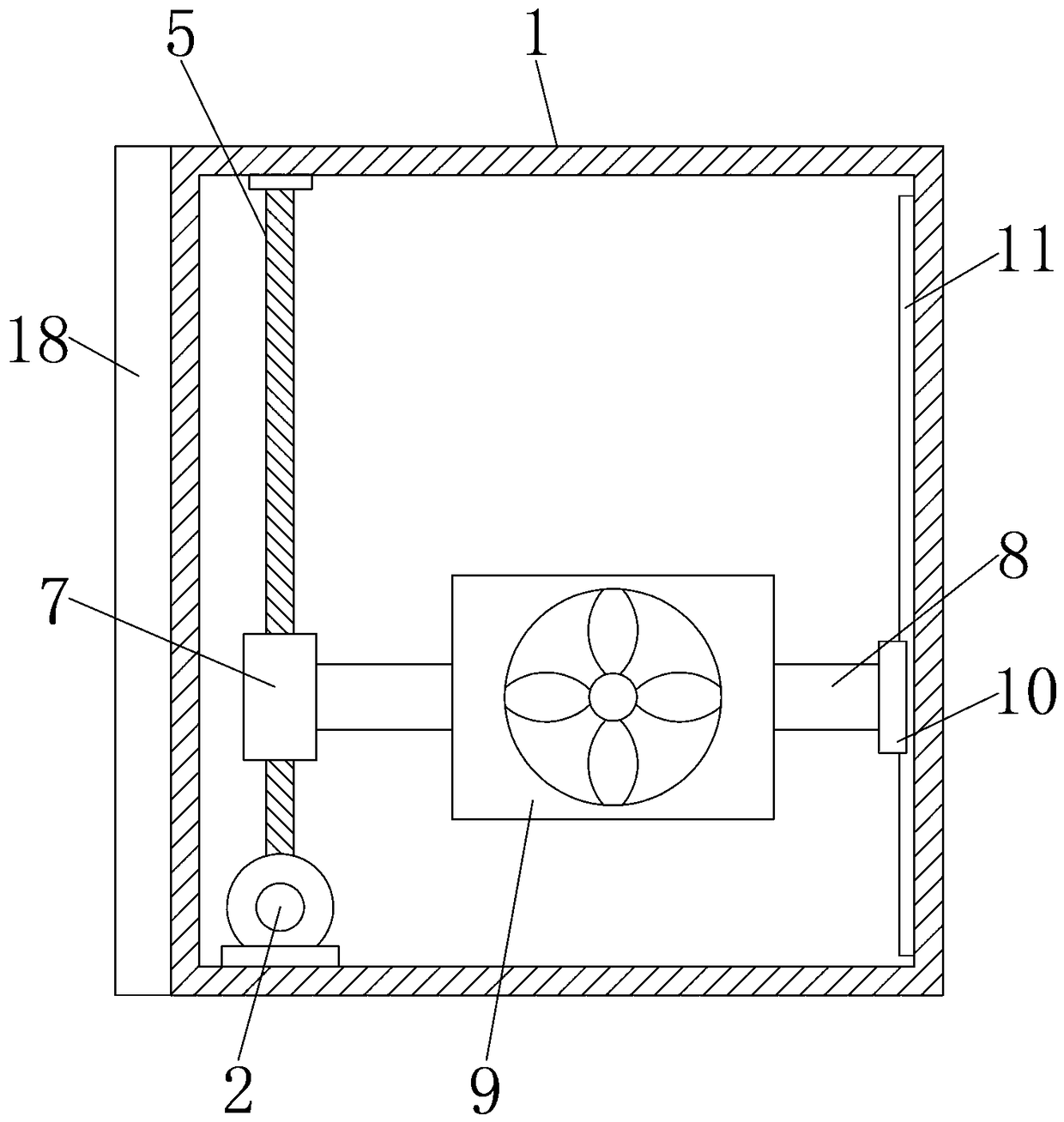 Hydraulic meter with voltage transformer