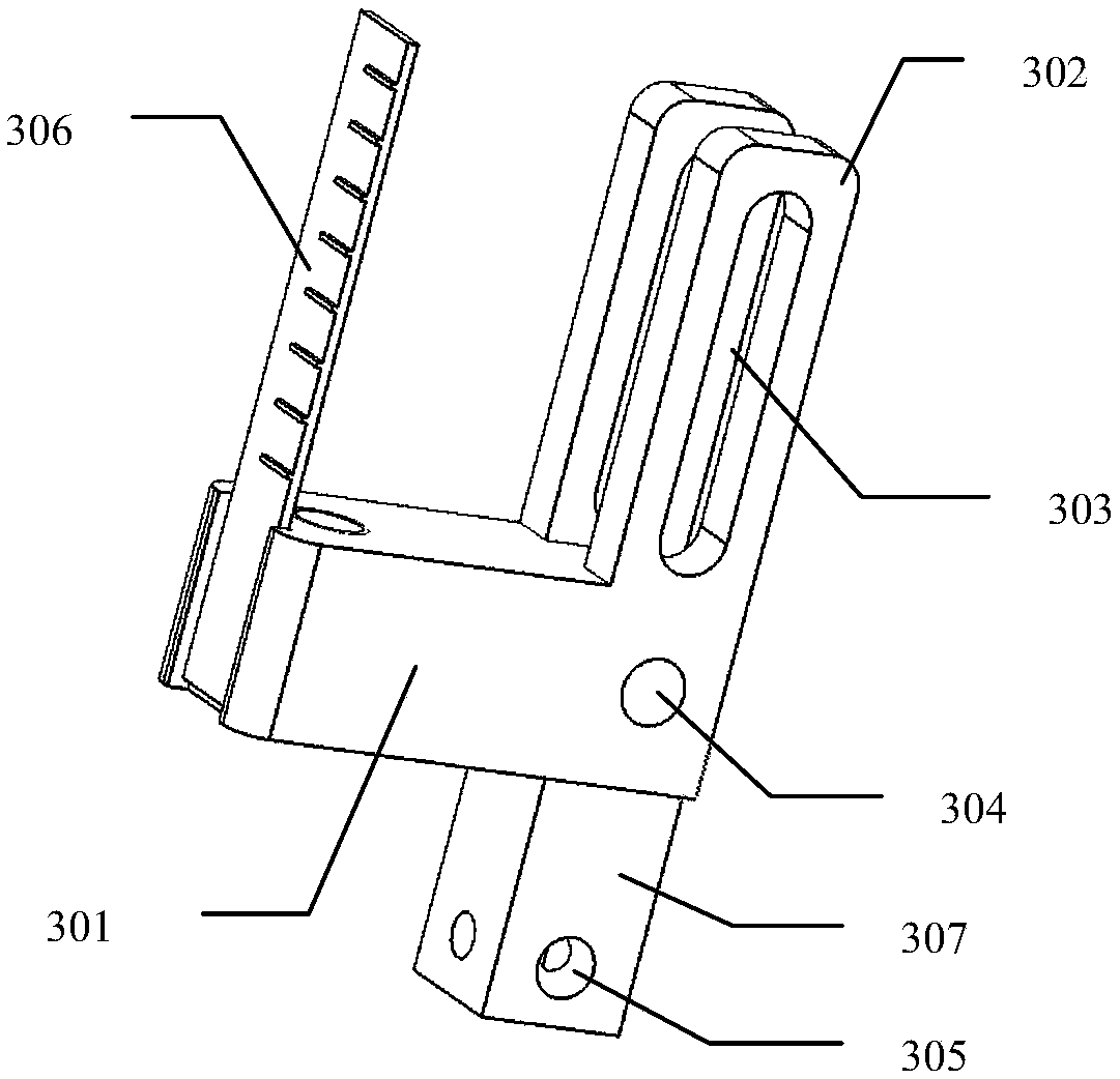 A paint spray gun fixing device used in harsh working conditions