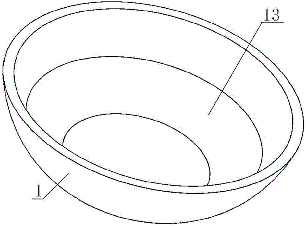 Microsphere coated diamond-like film rolling oscillation device