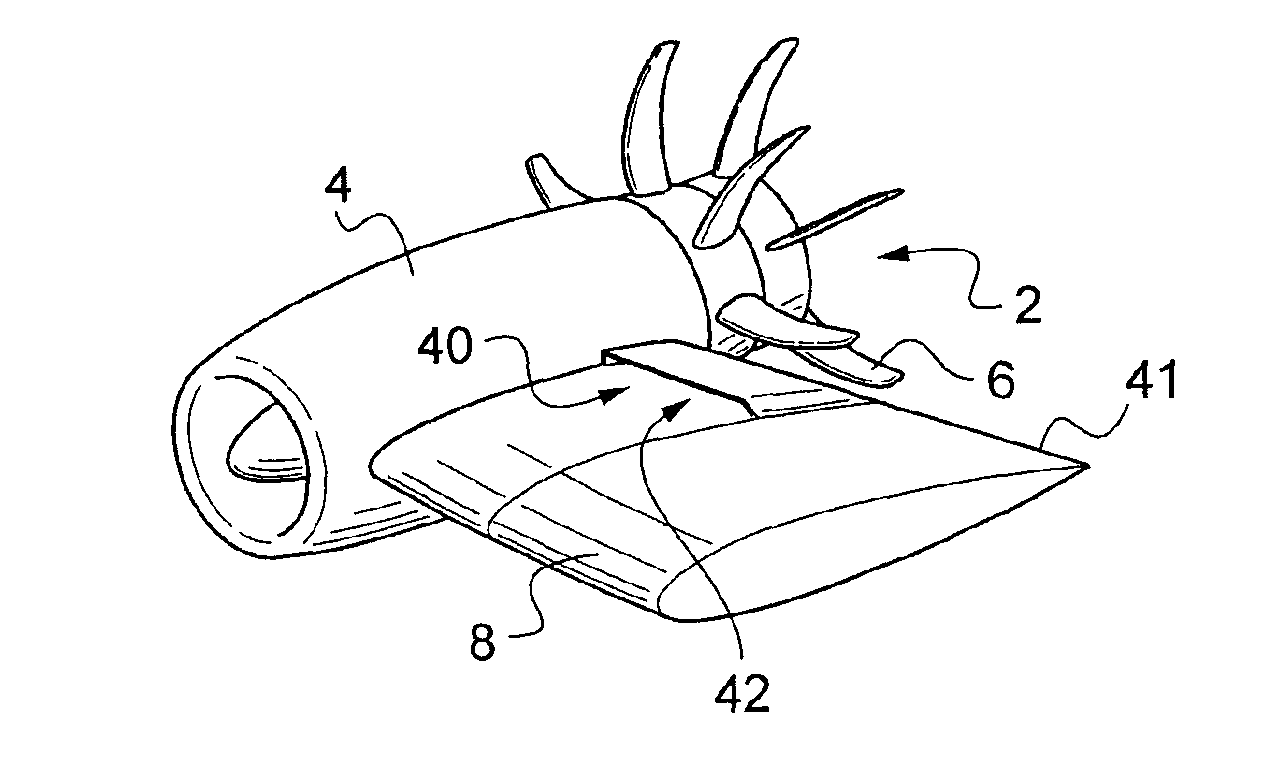 Streamlined profile reducing the speed deficit in its wake