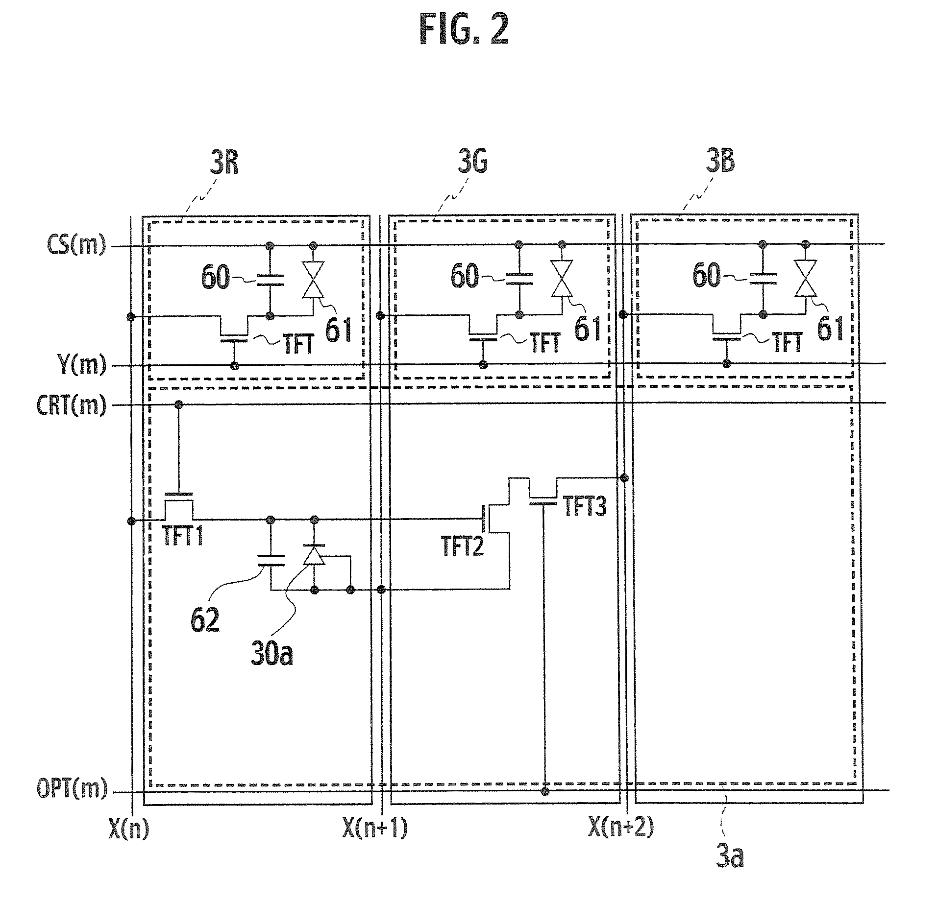 Display device including optical sensor in pixel