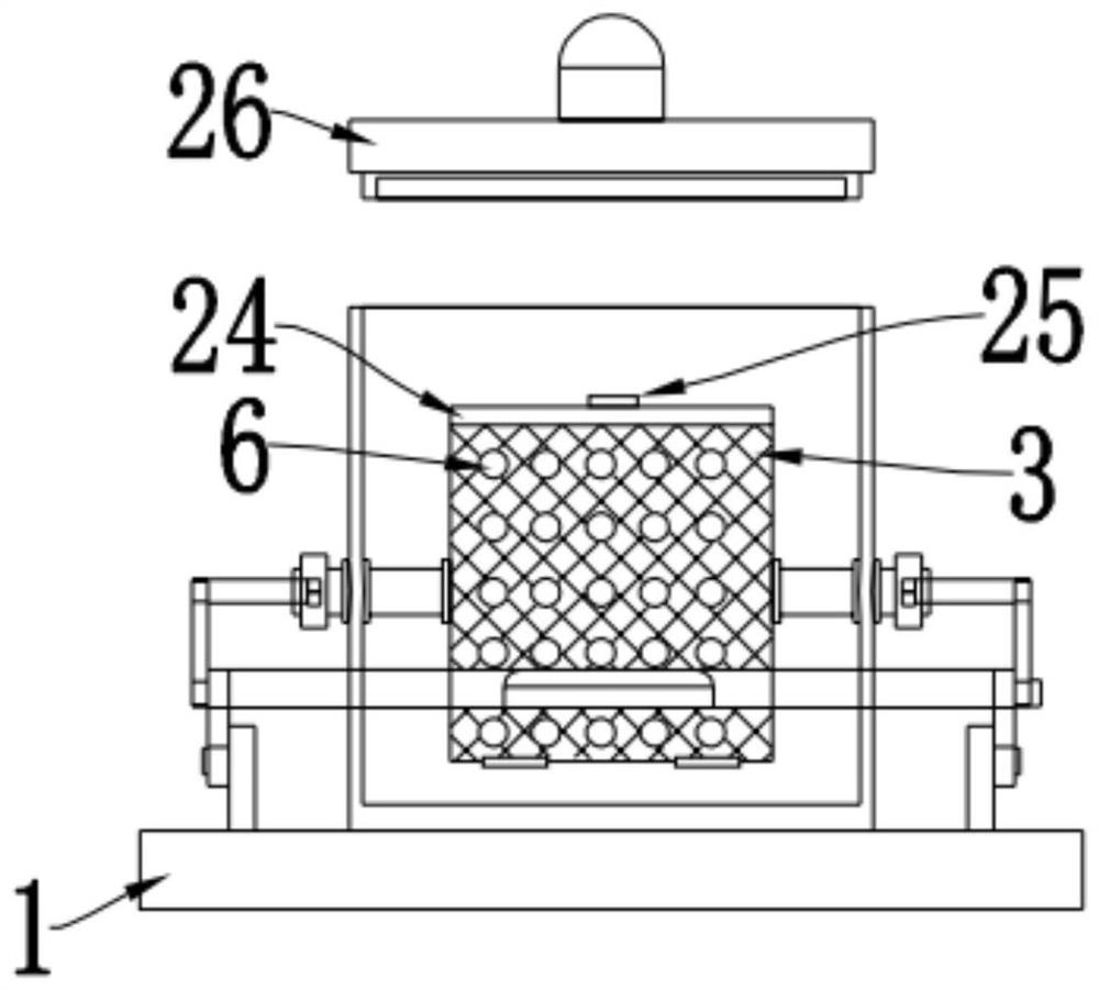 Layered pickling device for preserved egg processing