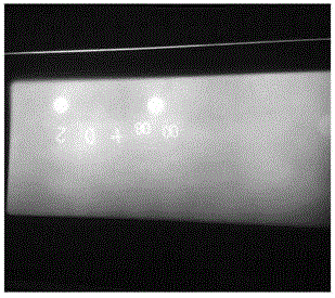 Double X-ray negative film radiographing method