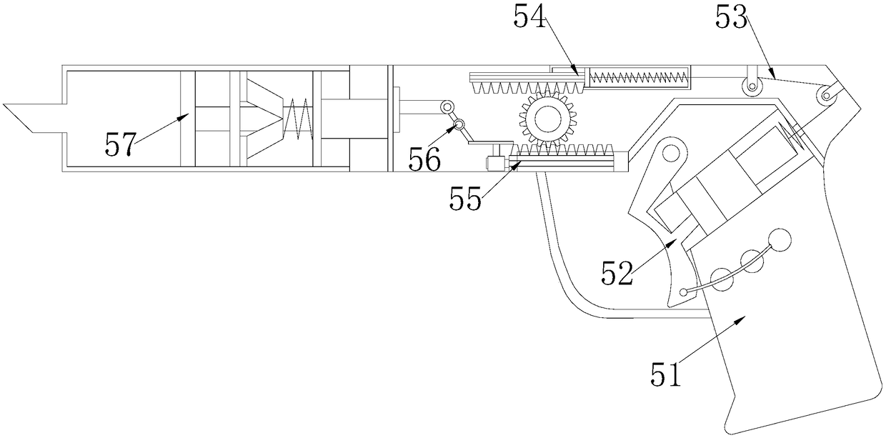 Output-quantity-adjustable environmentally-friendly glue bag