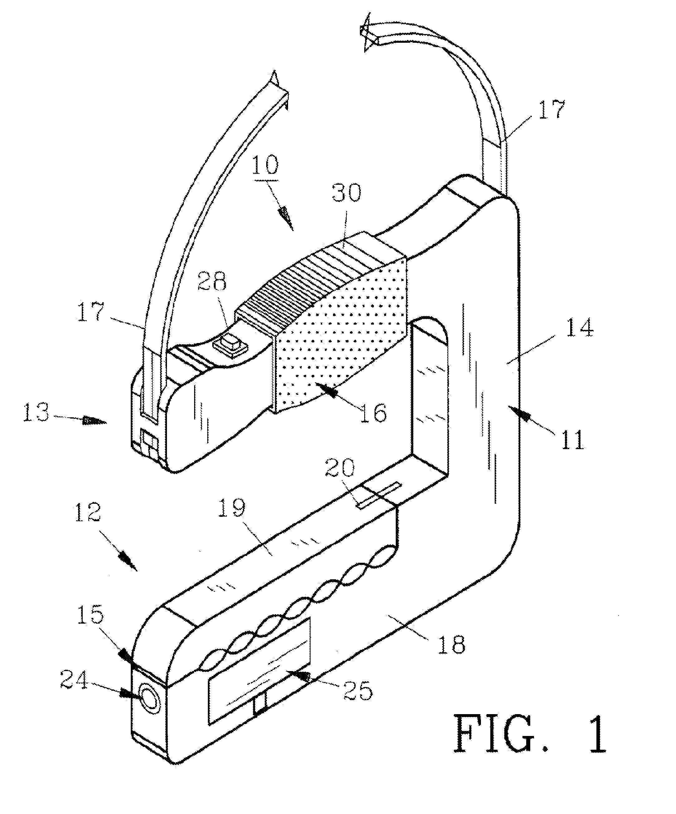 Bag gripper for plastic bag handles