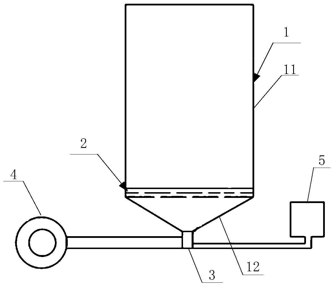 Hand skin-protecting instrument based on fluidized bed principle