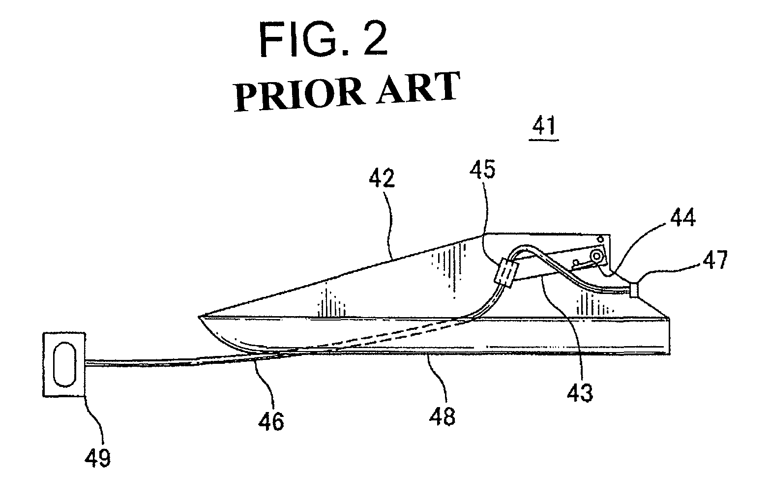 Power supply apparatus for slidable structure