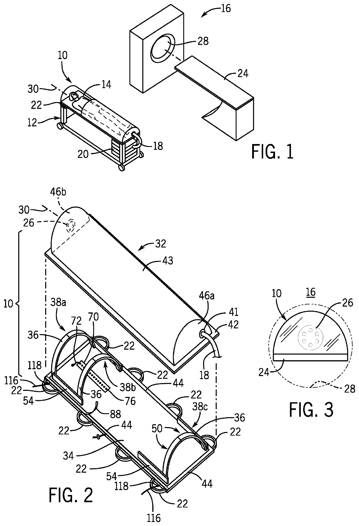 High-Access Patient Transport Shield