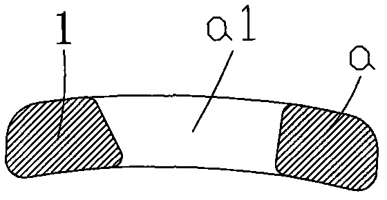 Self-locking acetabular posterior-wall posterior-column anatomical steel plate