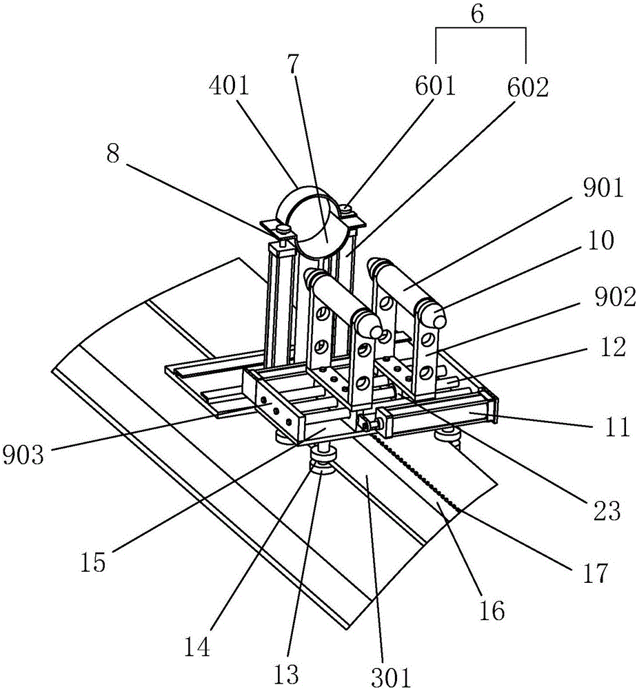 Assembly equipment for double-layer spiral duct