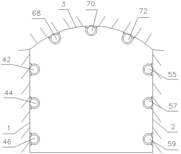 Ventilation device convenient to adjust for tunnel construction and using and adjusting method