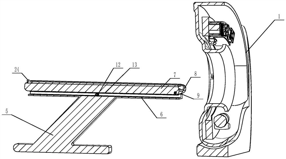 CT three-dimensional image acquisition device based on popular learning