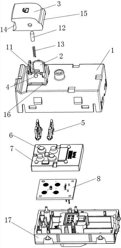 Multi-gear window lifting switch