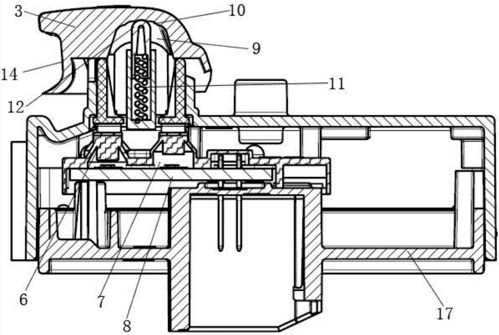 Multi-gear window lifting switch