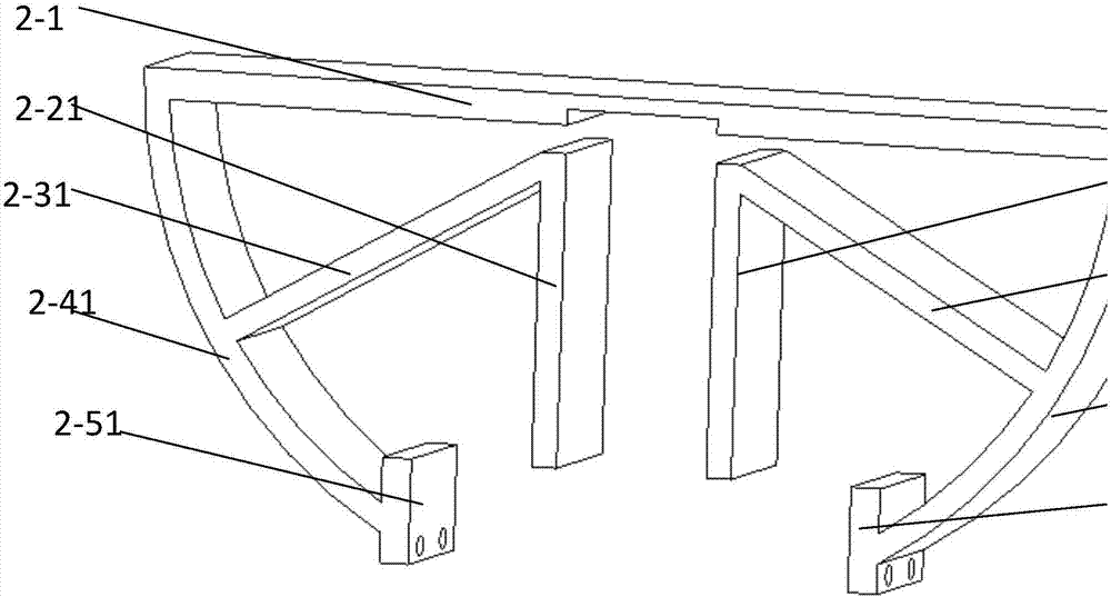 Two-dimensional quick deflection reflection mirror and working method thereof