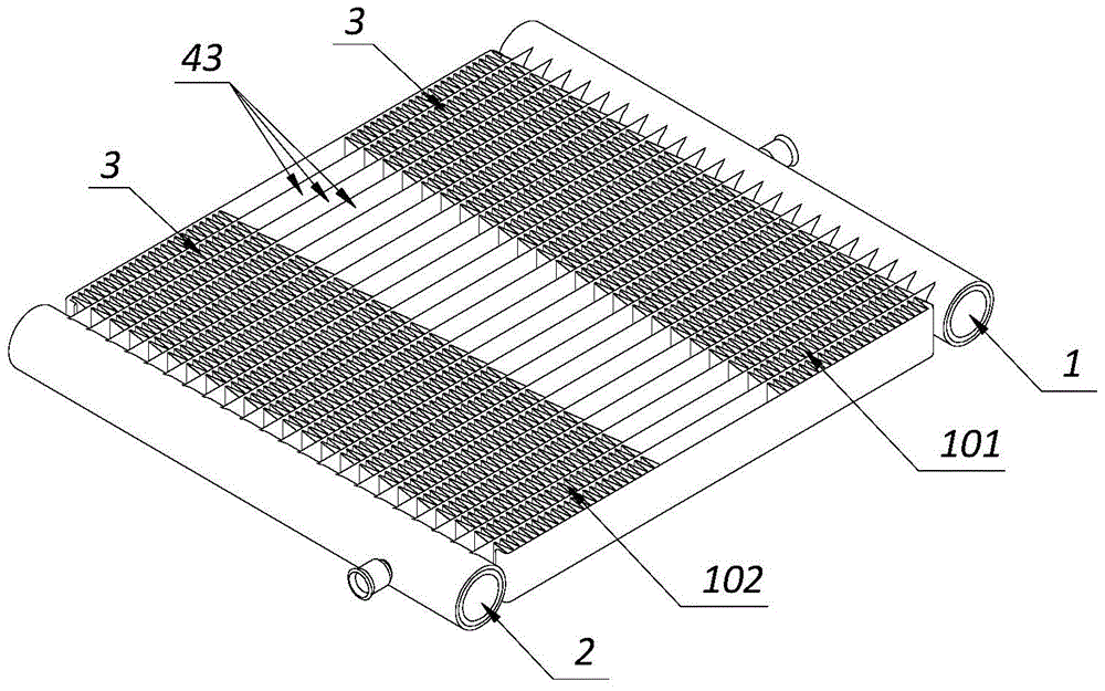 Bending heat exchanger and bending method of heat exchanger