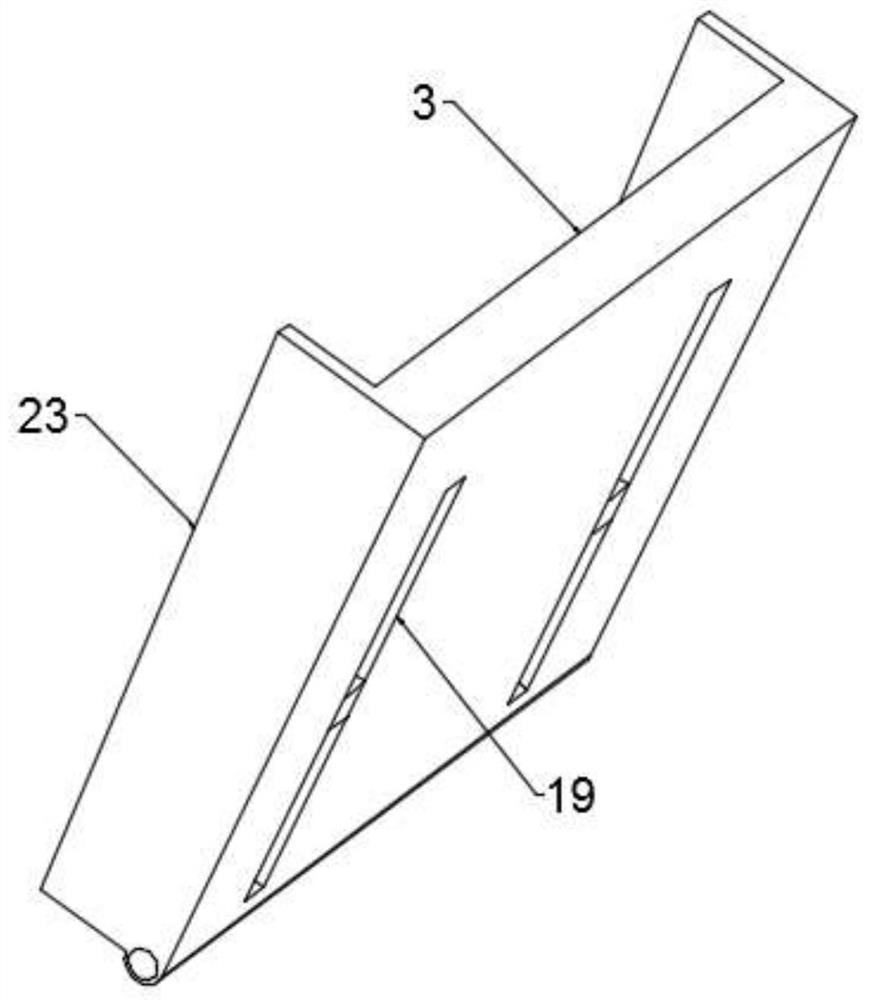 Garbage collection device with extrusion function