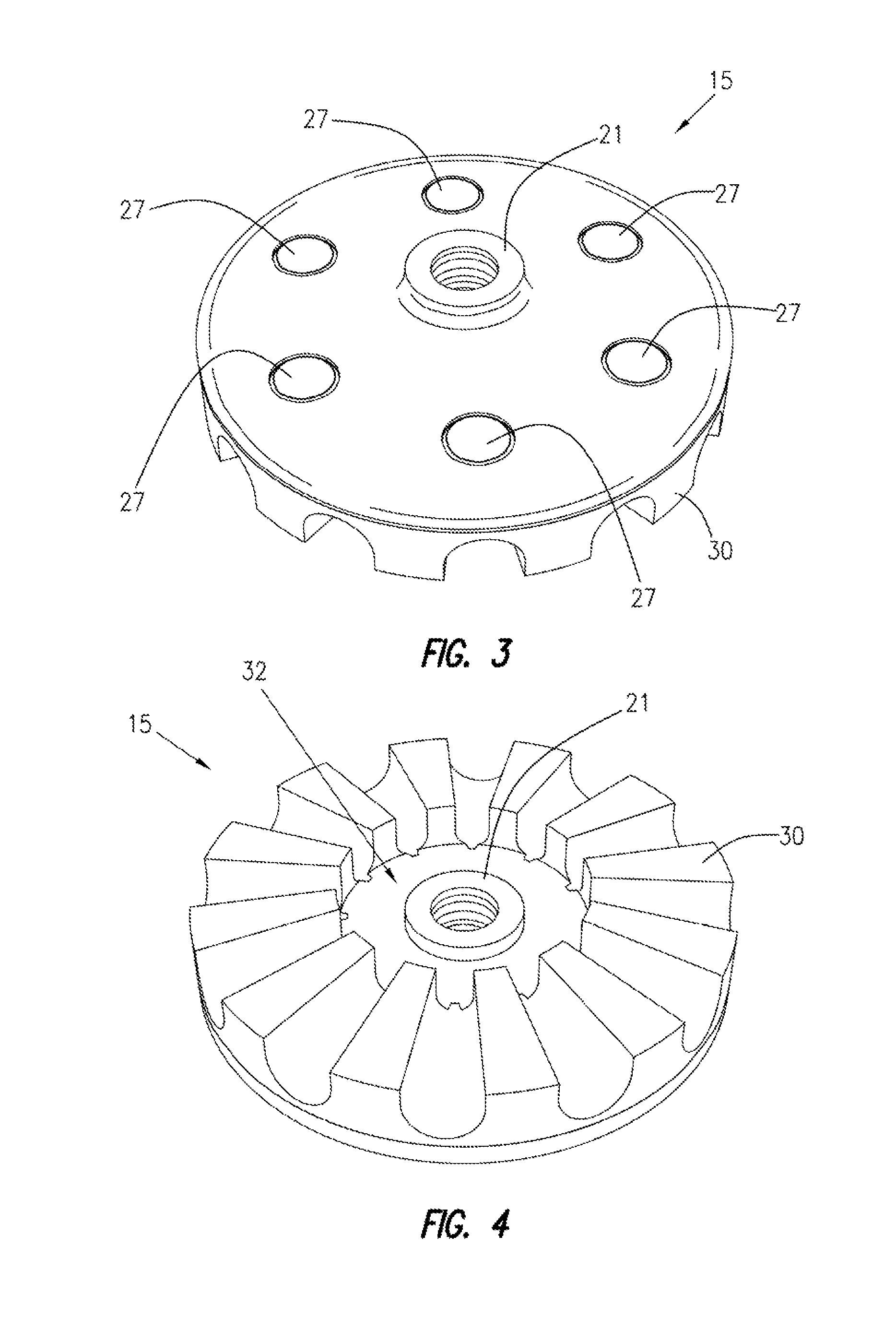 Eraser assembly for a rotary tool