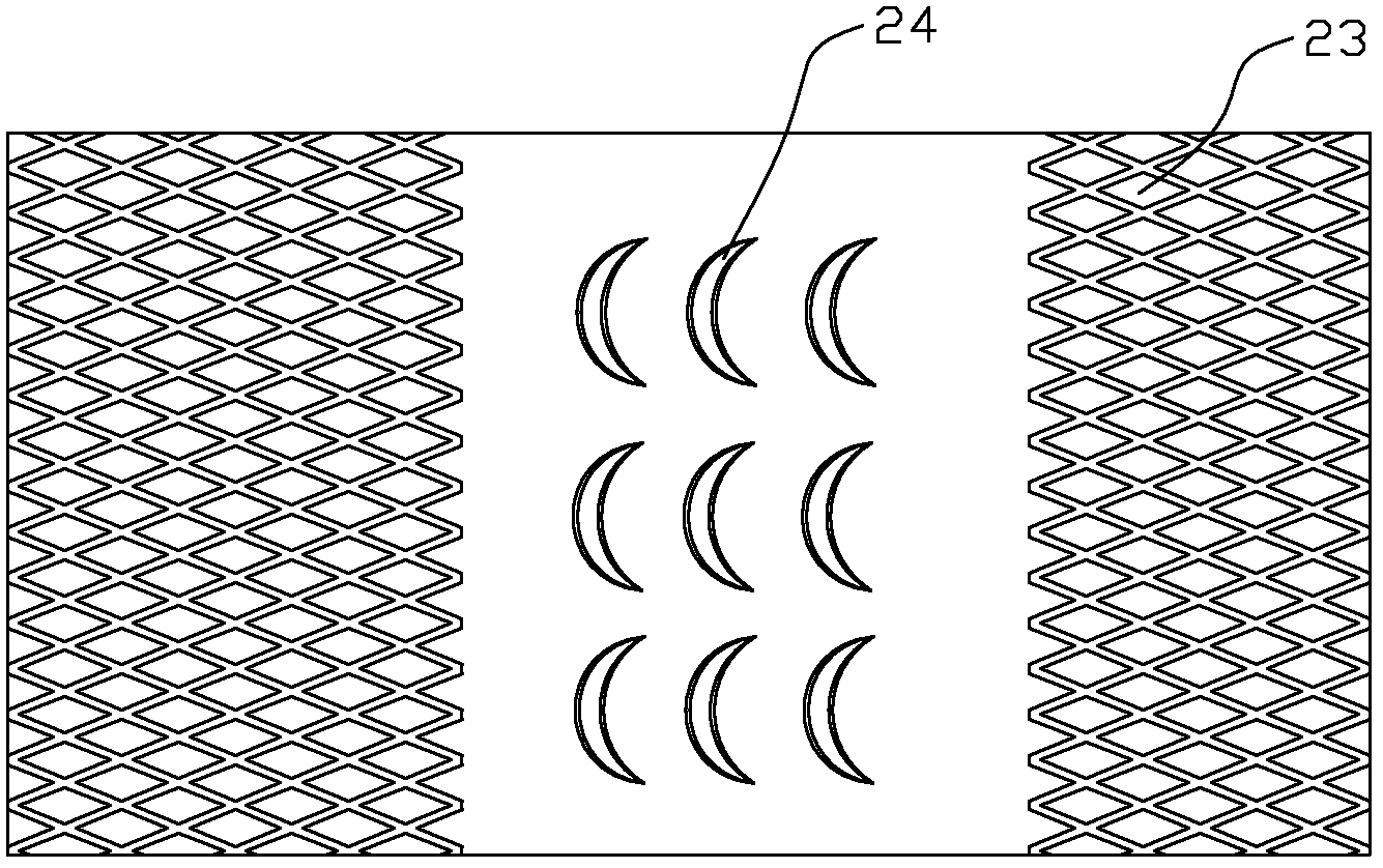 Buffer plate convenient for sucker to pick in a suction manner and glass transfer package