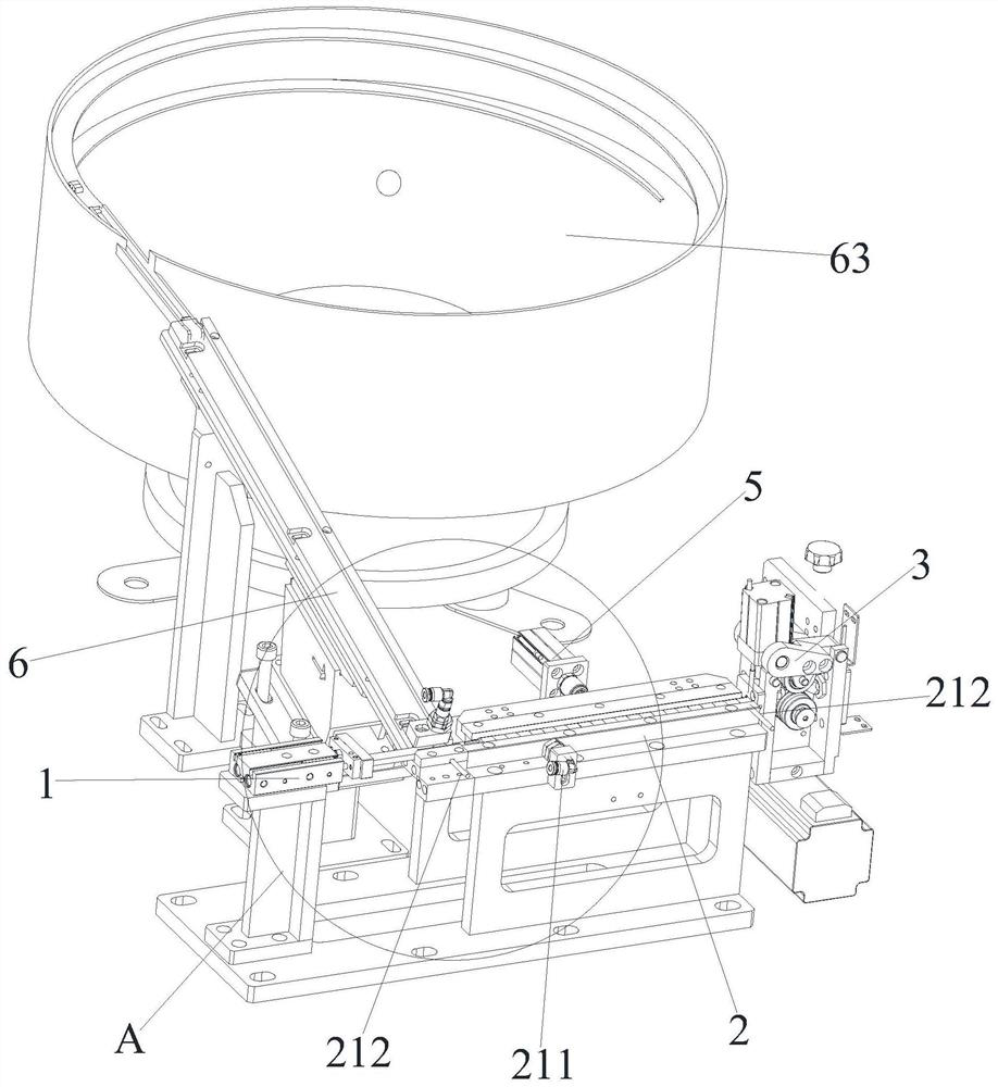 Hardware bead threading device