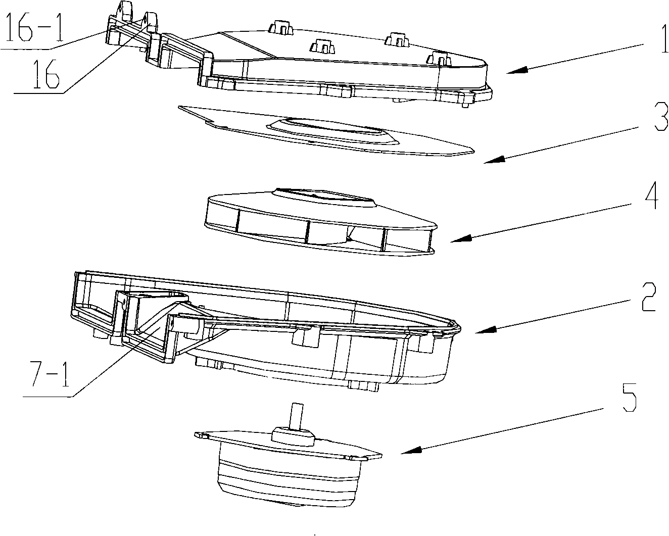 Blower fan and washing and drying integrated machine