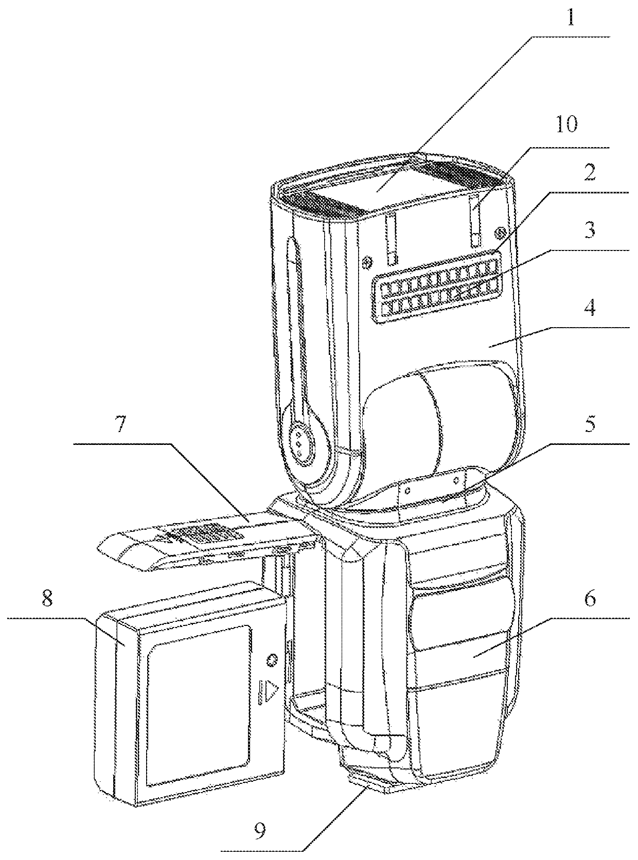 On-camera flashlight