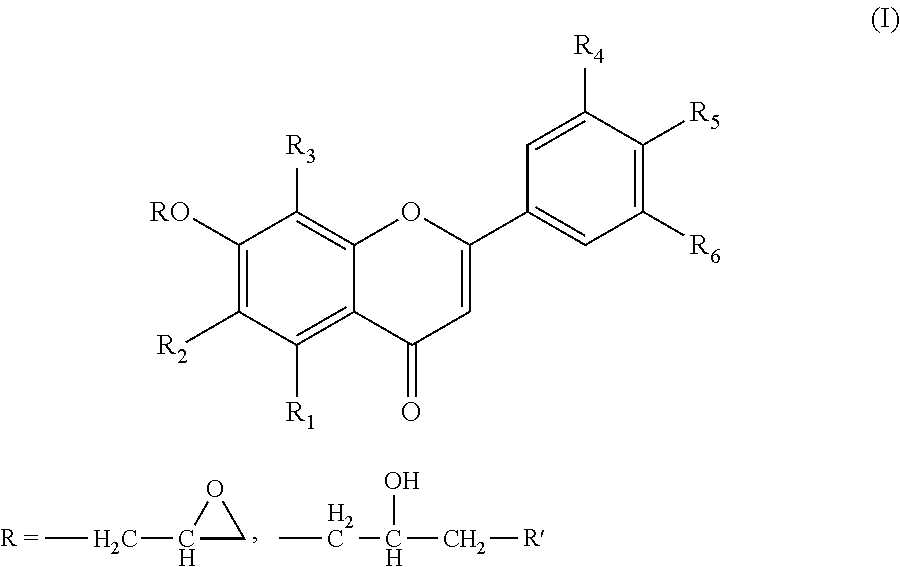 R-(-) / s-(+)-7-[3-n substituted amino-2 hydroxypropoxy] flavones