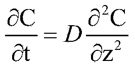 Device and method for measuring diffusion coefficient of dissolved oxygen in biological membrane