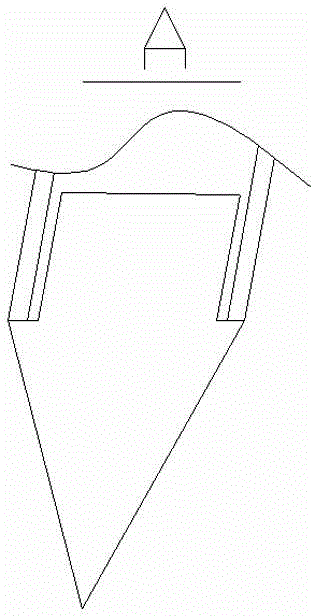 Shallow sea wind electricity facility force absorption pile