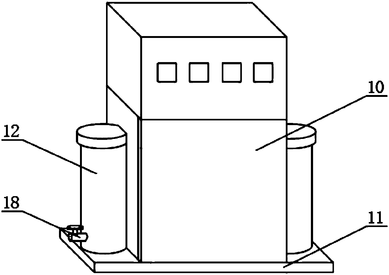 Industrial control protection system of electrical cabinet